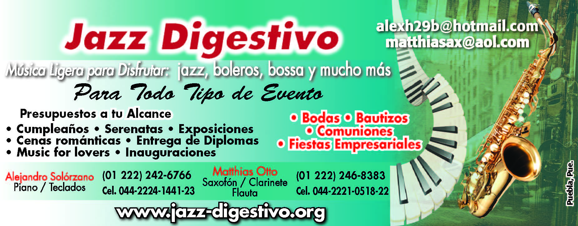 Jazz Digestivo Publicidad -- 
www.jazz-digestivo.org